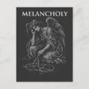 Recherche de mélancolie cartes postales Ange