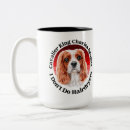 Recherche de cavalier king charles spaniel tasses Aquarelle