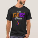 Recherche de psoriasis tshirts Guerrier