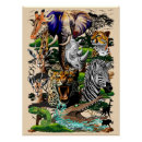 Recherche de savane africaine posters Zèbre