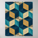 Recherche de cubes 3d posters Motif géométrique