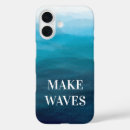 Recherche de la vague iphone coques Aquarelle