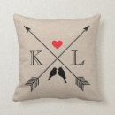 Recherche de flèches maison coussins Couple