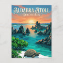 Recherche de tortue géante cartes postales Seychelles