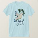 Recherche de paix sur terre tshirts Espoir