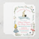Recherche de pays merveilles invitations Vintage