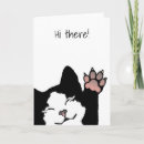 Recherche de chat smoking vœux cartes Chatte