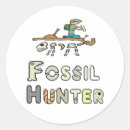 Recherche de fossile autocollants Paléontologie