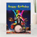 Recherche de percussion vœux cartes Batterie