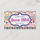 Recherche de point de croix cartes visite Broderie