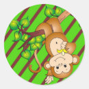 Recherche de oscillation autocollants Singe
