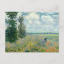 Recherche de pavots de monet cartes postales Impressionniste