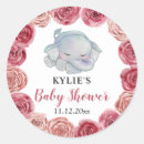 Recherche de éléphants mignons autocollants Baby shower d'éléphant