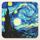 Recherche de peinture célèbre dessous de verres Vincent van gogh