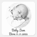 Recherche de annonces de naissance autocollants Bébé garçon
