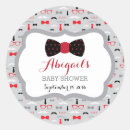 Recherche de noeud rouge autocollants Noir