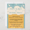 Recherche de de bière anniversaire invitations Brasserie