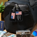 Recherche de étiquette de bagage drapeau américain bagages étiquettes Blanc
