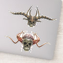 Recherche de effrayants autocollants Démon