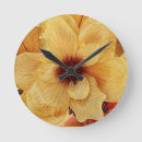 Recherche de jaune pâle horloges Fleurs