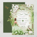 Recherche de princesse et grenouille invitations Quinceanera