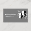 Recherche de agent de talent cartes visite Théâtre