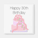 Recherche de anniversaire de 30 ans magnets Moderne