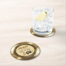 Recherche de black dessous de verres Or et noir