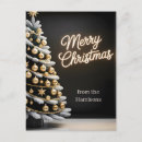 Recherche de sapin de noël cartes postales Festif