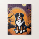 Recherche de chien de montagne bernese puzzles Halloween