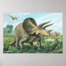 Recherche de dinosaure enfants posters Crétacé