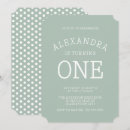 Recherche de point polka invitations Moderne