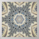 Recherche de fractale en spirale posters Géométrique