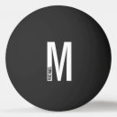 Recherche de lettre m balles ping pong Pour lui