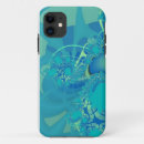 Recherche de tranquilité iphone coques Bleu