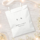 Recherche de mariage sachets papier Noir et blanc