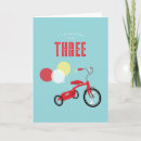 Recherche de tricycle vœux cartes Vélo
