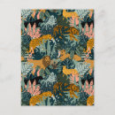 Recherche de motif tropical cartes postales Tendance