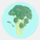 Recherche de brocoli autocollants Végétarien
