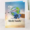 Recherche de globe vœux cartes Avion