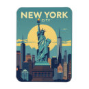 Recherche de liberté magnets Statue de liberté