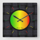 Recherche de couleurs rasta horloges Toute personne