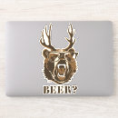 Recherche de ours blanc blanc autocollants Cerf