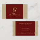 Recherche de lettre f cartes visite Élégant