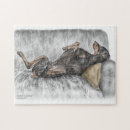 Recherche de doberman puzzles Dobie