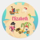 Recherche de pirate rose autocollants Crâne et os