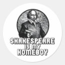 Recherche de william shakespeare autocollants Théâtre