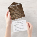 Recherche de ferme mariage invitations Bois