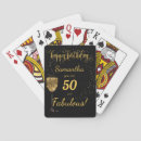 Recherche de 50 ans jeux de cartes Élégant