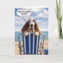 Recherche de chien de basset hound vœux cartes Toute personne